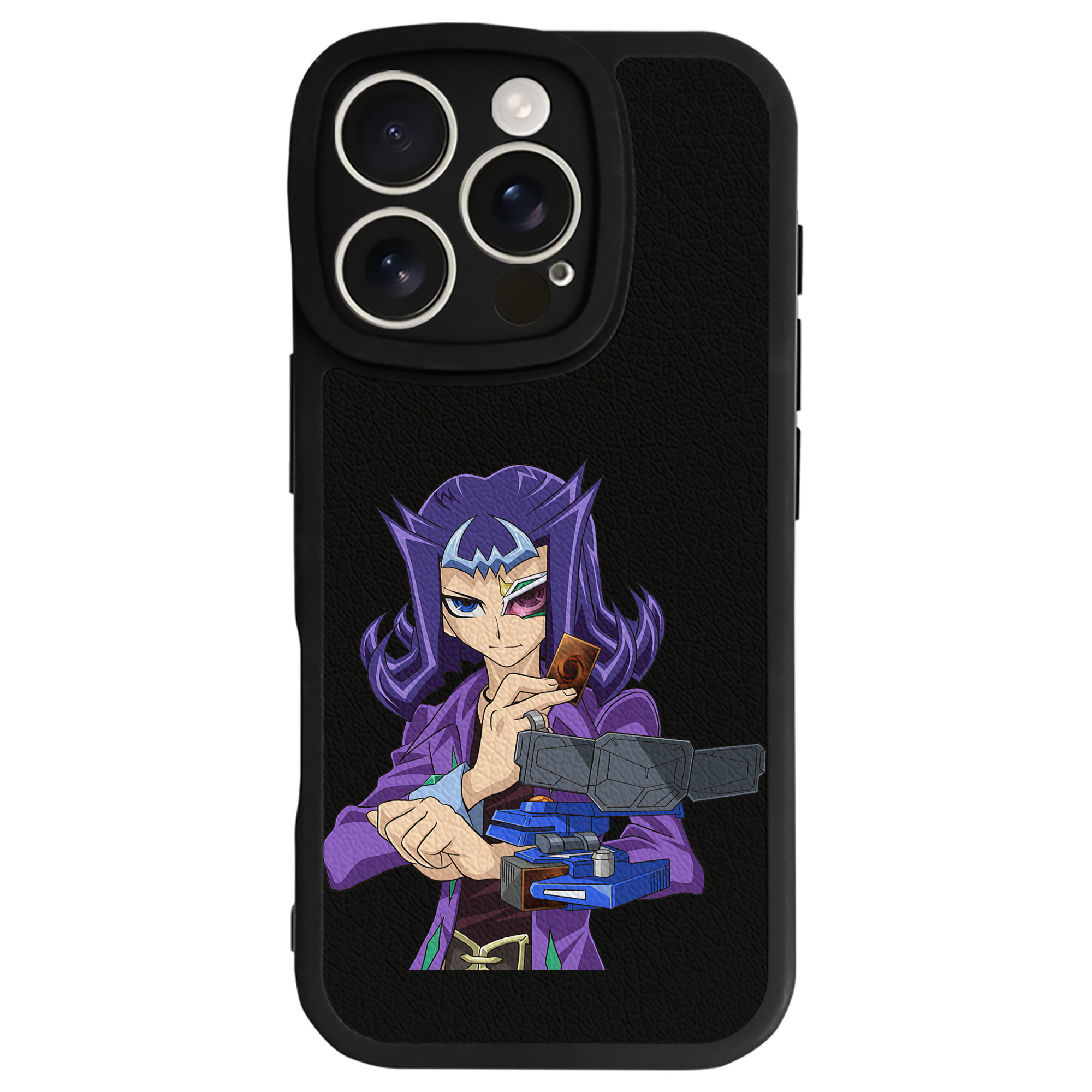遊☆戯☆王 Yu-Gi-Oh! 【iPhone 16シリーズ対応】シリコンスマホケース（レザー調） 材質：シリコン